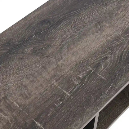 Household Essentials Rectangular TV Stand Coffee Table and Storage - 15.8L x 39.4W x 15.8H