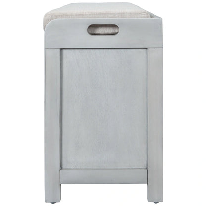 Nestfair Storage Bench Entryway Bench with Removable Basket and 2 Drawers