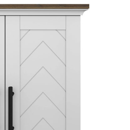 TV Stand for TVs up to 80 with Electric Fireplace and USB Charging Ports