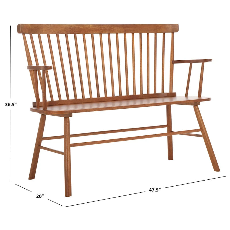 Gracija Spindleback Settee - 48 x 22.4 x 36 - 48W x 22D x 36H