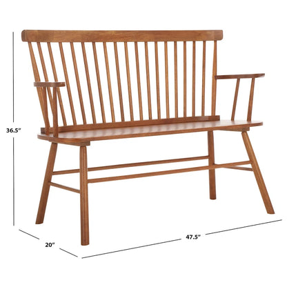 Gracija Spindleback Settee - 48 x 22.4 x 36 - 48W x 22D x 36H