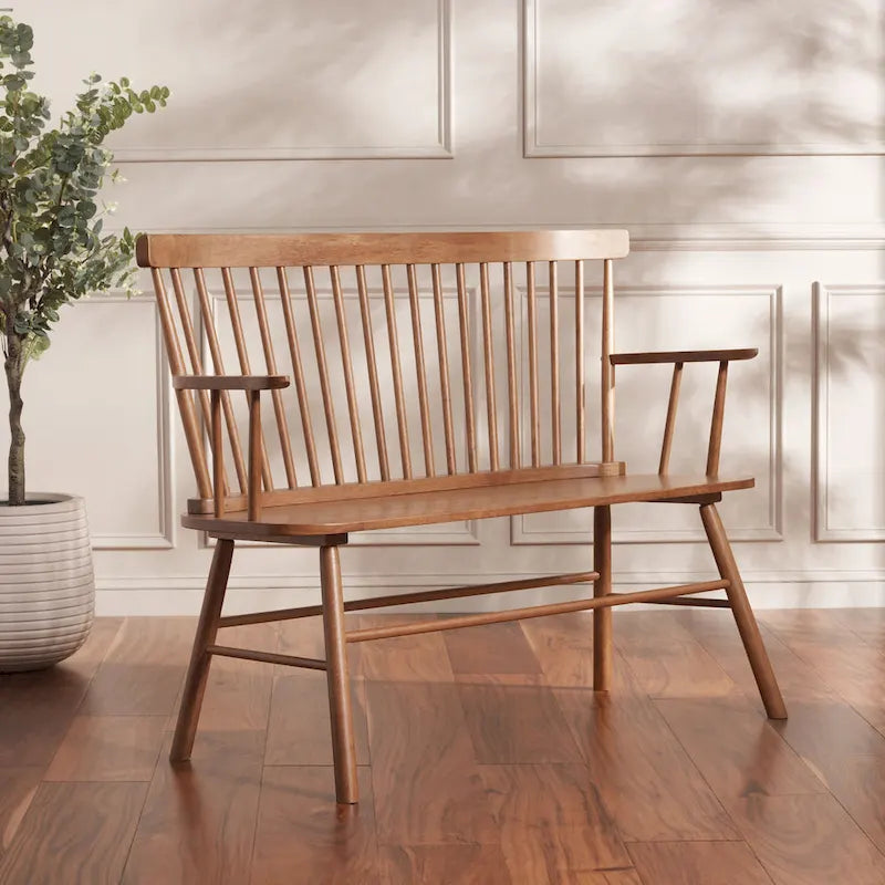 Gracija Spindleback Settee - 48 x 22.4 x 36 - 48W x 22D x 36H