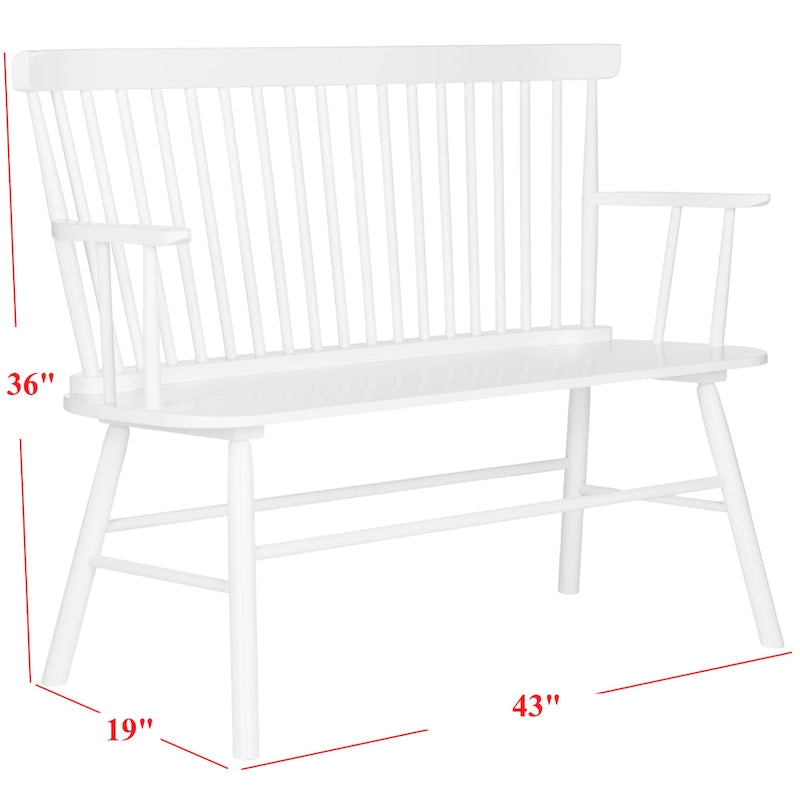 Gracija Spindleback Settee - 48 x 22.4 x 36 - 48W x 22D x 36H