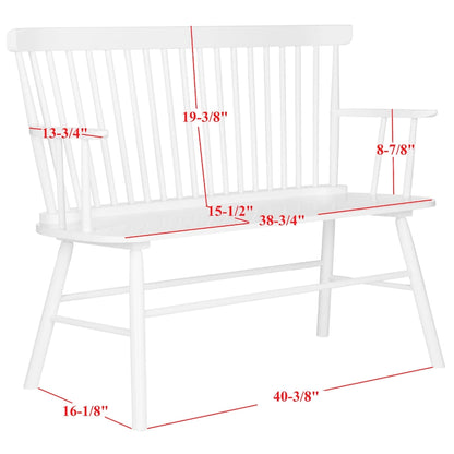 Gracija Spindleback Settee - 48 x 22.4 x 36 - 48W x 22D x 36H