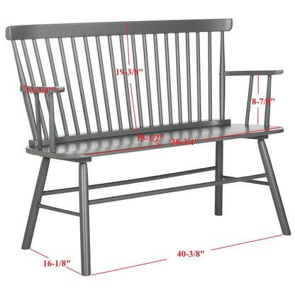 Gracija Spindleback Settee - 48 x 22.4 x 36 - 48W x 22D x 36H