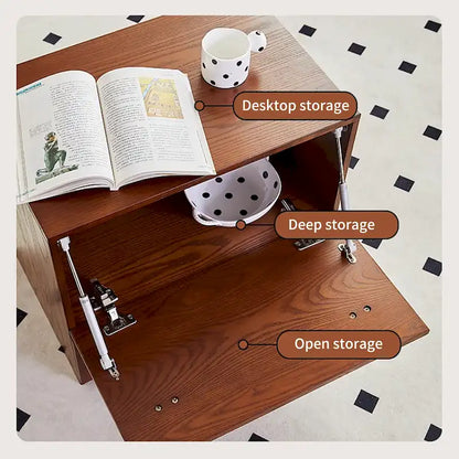 Mid Century Decorative Combinable multifunctional wooden cabinets, 1~4 Pieces