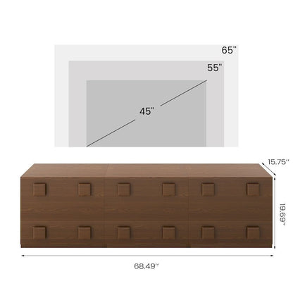 Mid Century Decorative Combinable multifunctional wooden cabinets, 1~4 Pieces