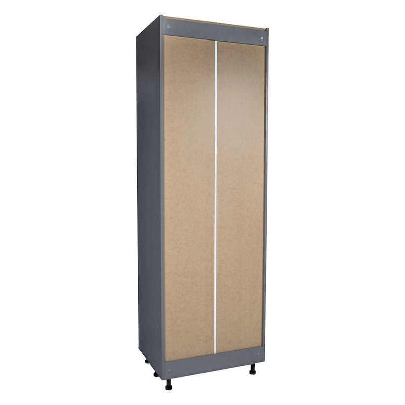 36 x 90 Utility Cabinet-Four Door-Grey - 36 x 90 x 23 3/8