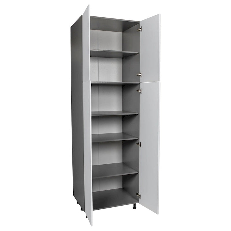36 x 90 Utility Cabinet-Four Door-Grey - 36 x 90 x 23 3/8