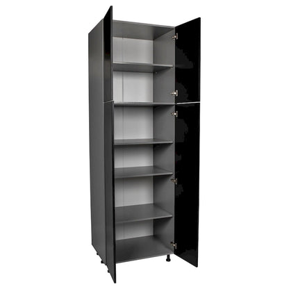 36 x 90 Utility Cabinet-Four Door-Grey - 36 x 90 x 23 3/8
