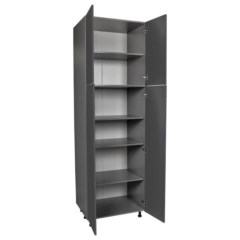36 x 90 Utility Cabinet-Four Door-Grey - 36 x 90 x 23 3/8