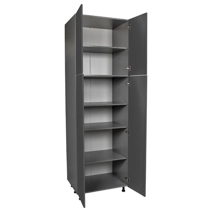 36 x 90 Utility Cabinet-Four Door-Grey - 36 x 90 x 23 3/8