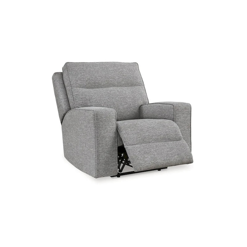 Biscoe Pewter Power Recliner