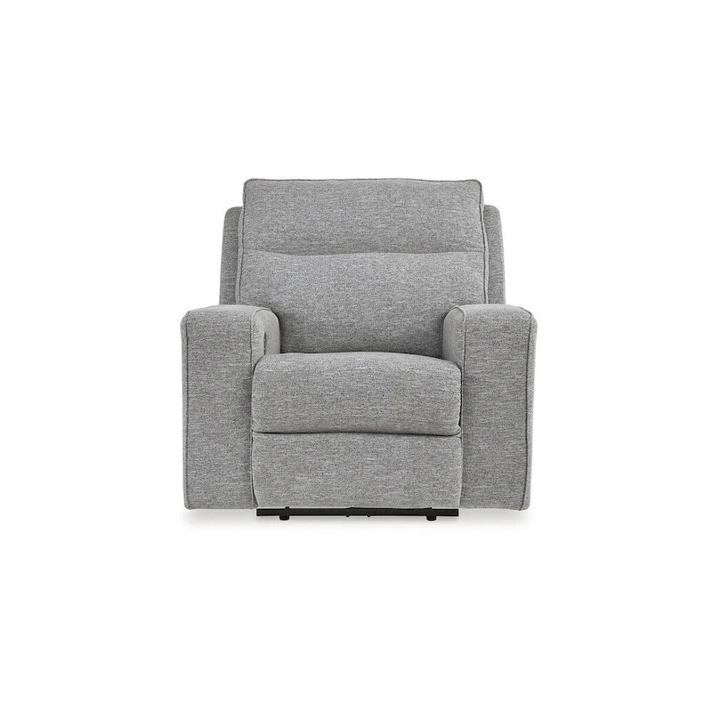 Biscoe Pewter Power Recliner