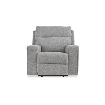 Biscoe Pewter Power Recliner