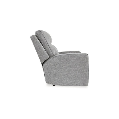 Biscoe Pewter Power Recliner