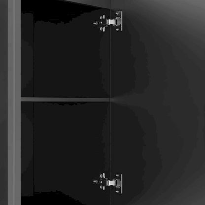 Modern Buffet Cabinet with Storage and Adjustable Shelves