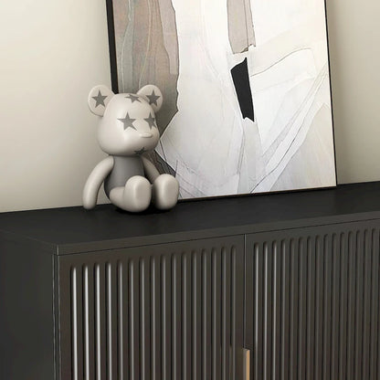 Modern Buffet Cabinet with Storage and Adjustable Shelves