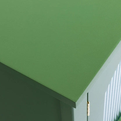 Vintage French Green TV Cabinet, Artist Home Sideboard Buffet with Glass Doors and Shelves, Accent Coffee Bar Storage Cabinet