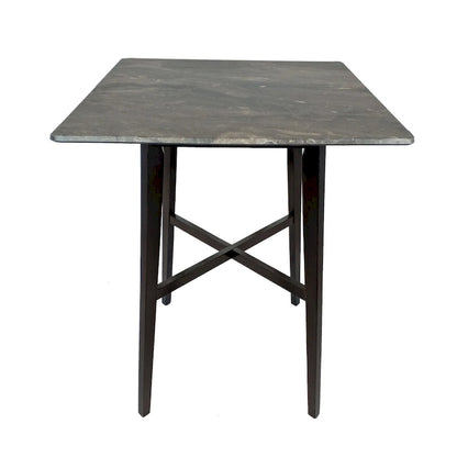 Modern Bar Height 42 Dining Table, Rubberwood Legs and Laminate Table Top