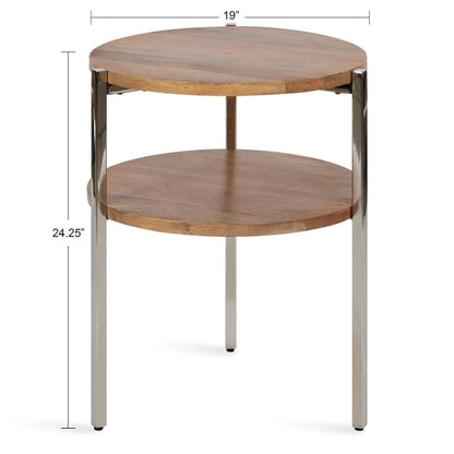 Lamaar Round Side Table - 19x19x25