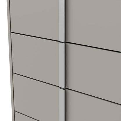 Erina Modern Glossy 5-Drawer Chest