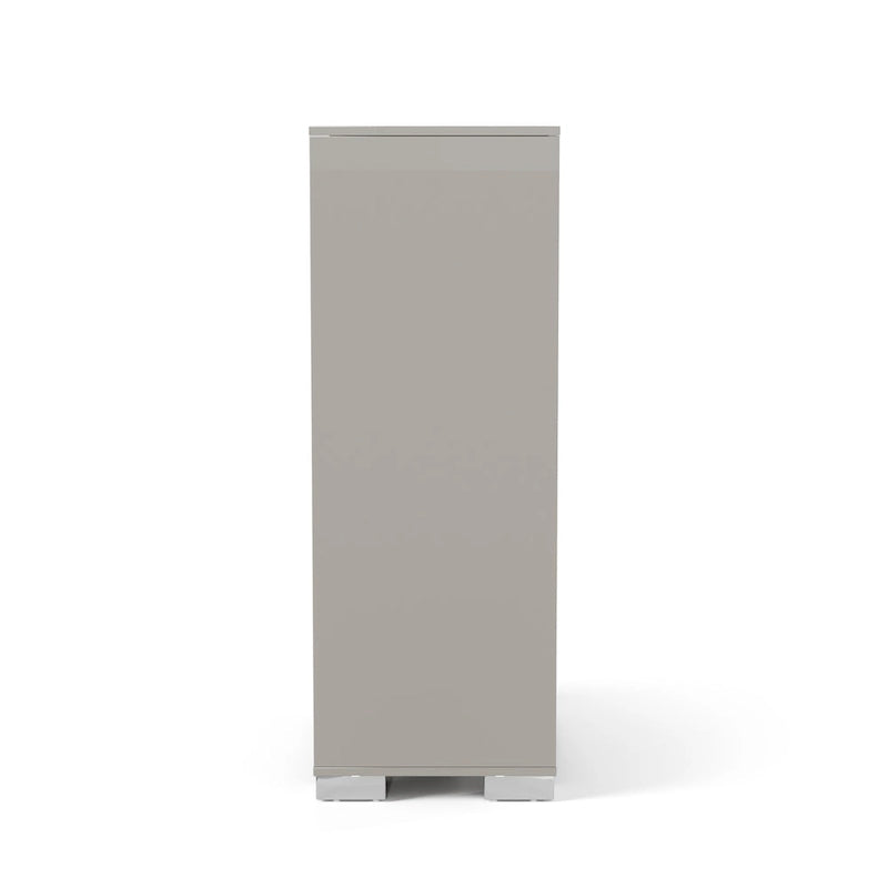 Erina Modern Glossy 5-Drawer Chest