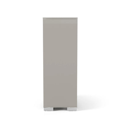 Erina Modern Glossy 5-Drawer Chest