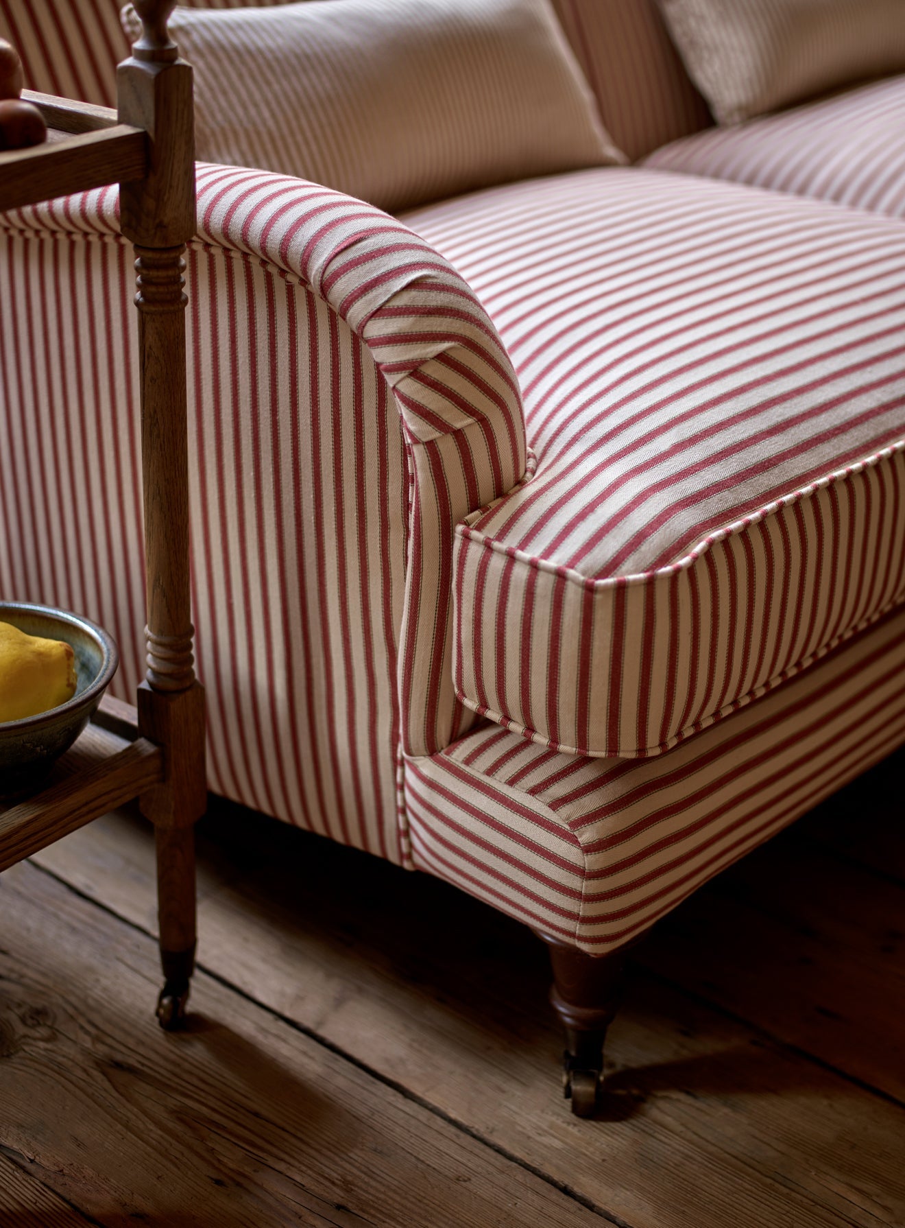 Abington Sofa, Two Seater, Heritage Red Stripe