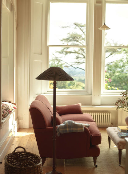 Abington Sofa, Two Seater, Rust Linen