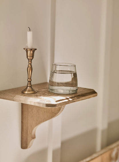 Aubrey Oak Shelf, Short