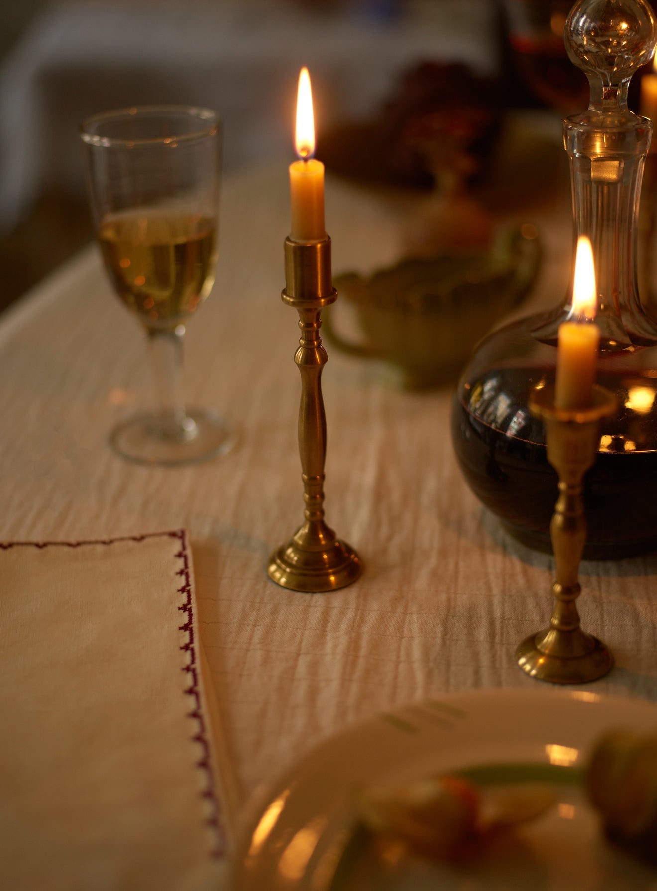 Bingley Brass Candlestick