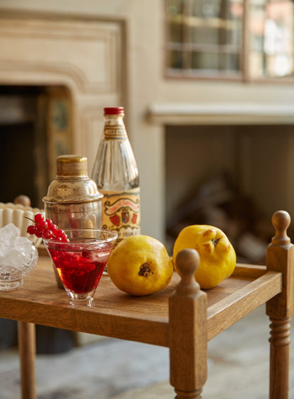 Stanton Oak Drinks Trolley