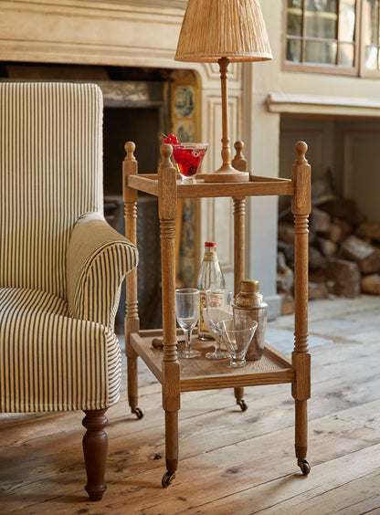 Stanton Oak Drinks Trolley
