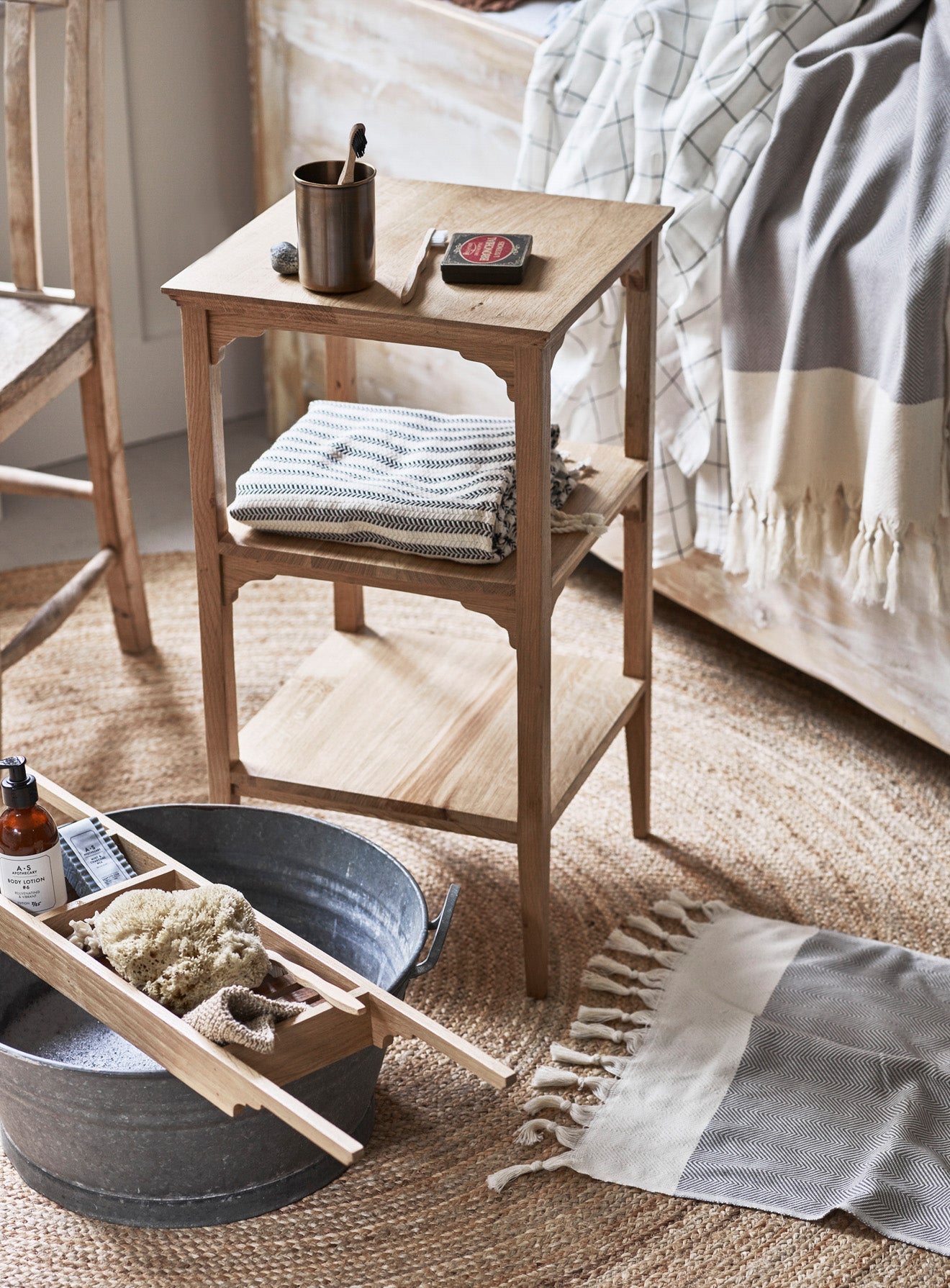 Harpley Oak Side Table