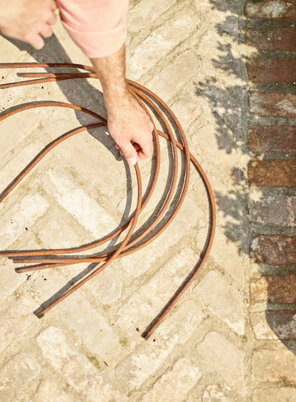 Rusted Garden Border Hoops