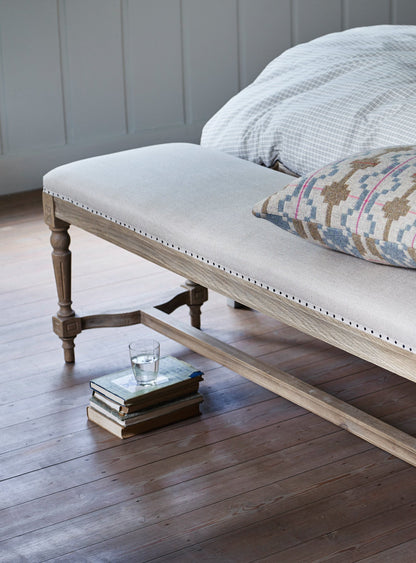 Latham Linen Bench
