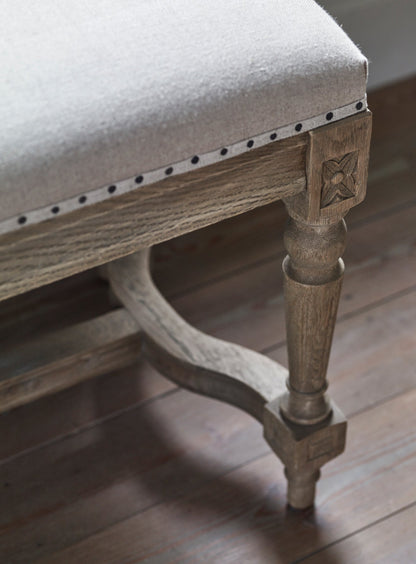 Latham Linen Bench