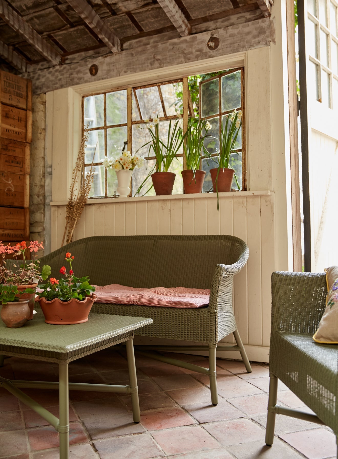 Ledbury Lloyd Loom Sofa