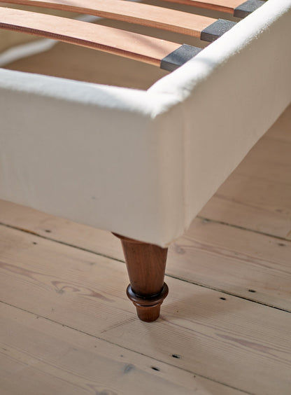 Mila Bed, Flax Linen