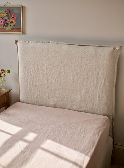 Mila Headboard, Flax Linen