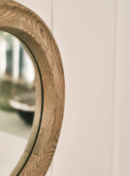 Portloe Oak Mirror
