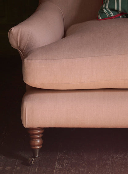 Remy Sofa, Three Seater, Plaster Pink Linen