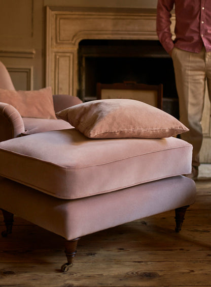 Velvet Cushion, Rose