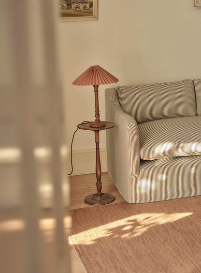 Warren Loose Cover Sofa, Black Ticking Stripe